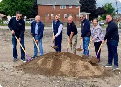 KBP breaks ground on new Lackawana Taco Bell location.